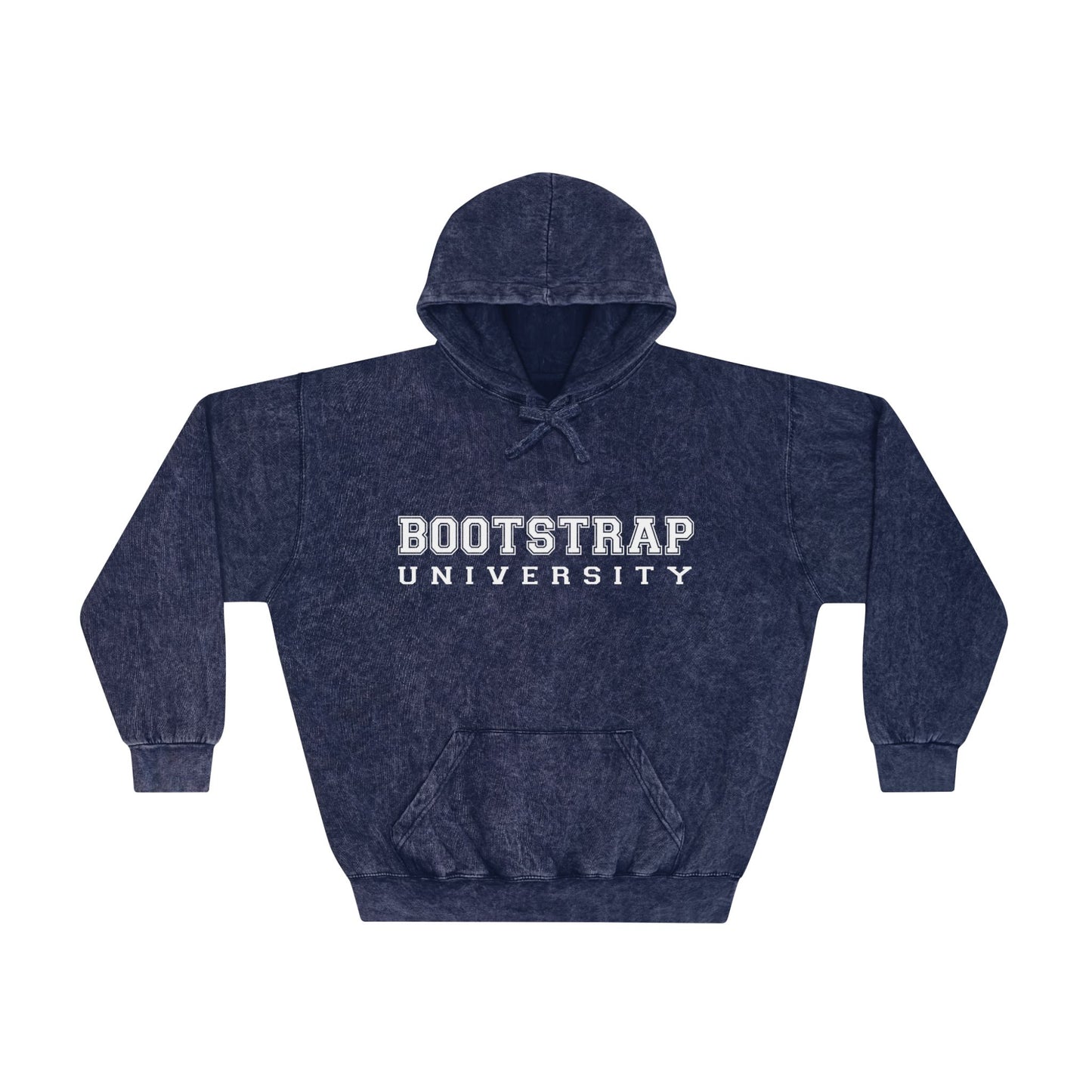 Bootstrap University Unisex Mineral Wash Hoodie (Featuring Gryph Logo on the Back)