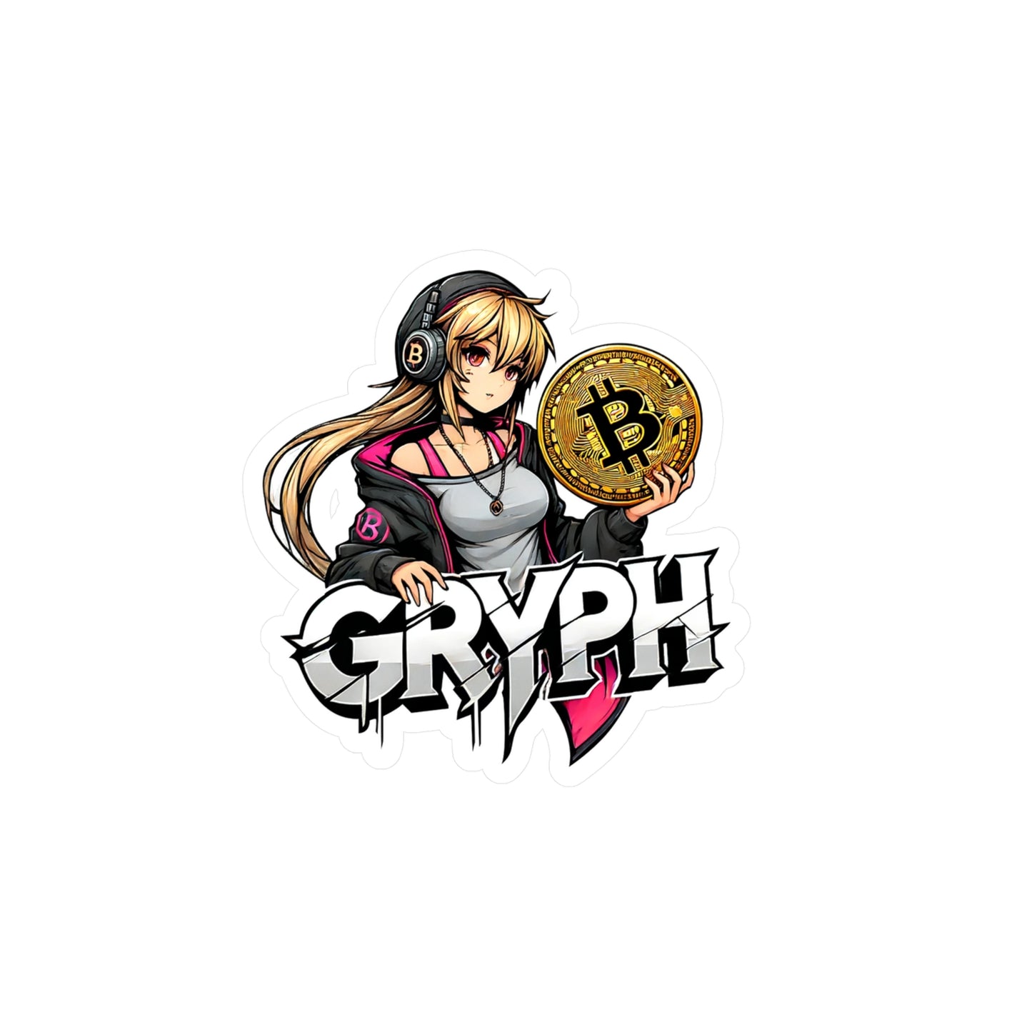 Crypto Guardian Vinyl Kiss Cut Decal