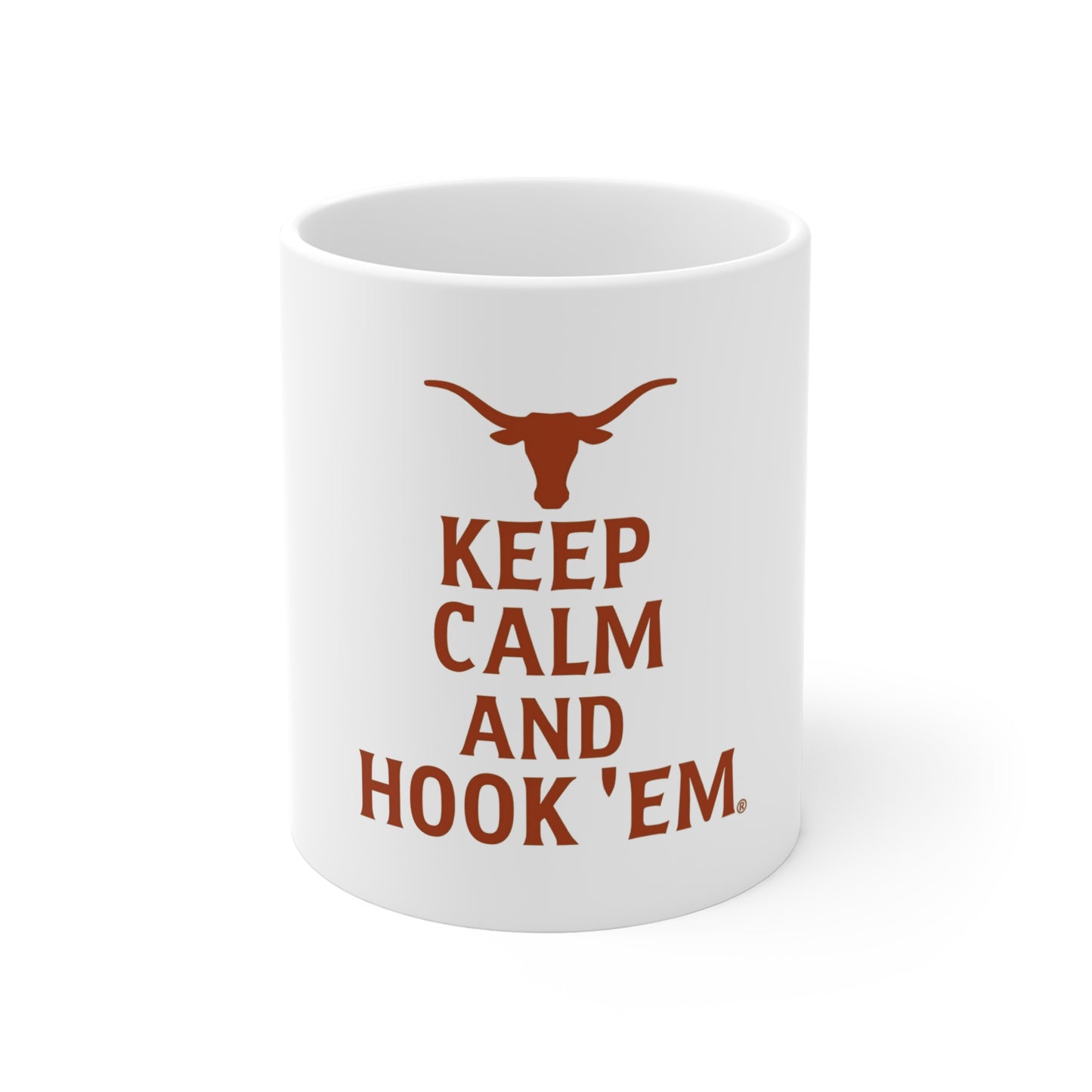 Keep Calm and Hook 'Em Mug