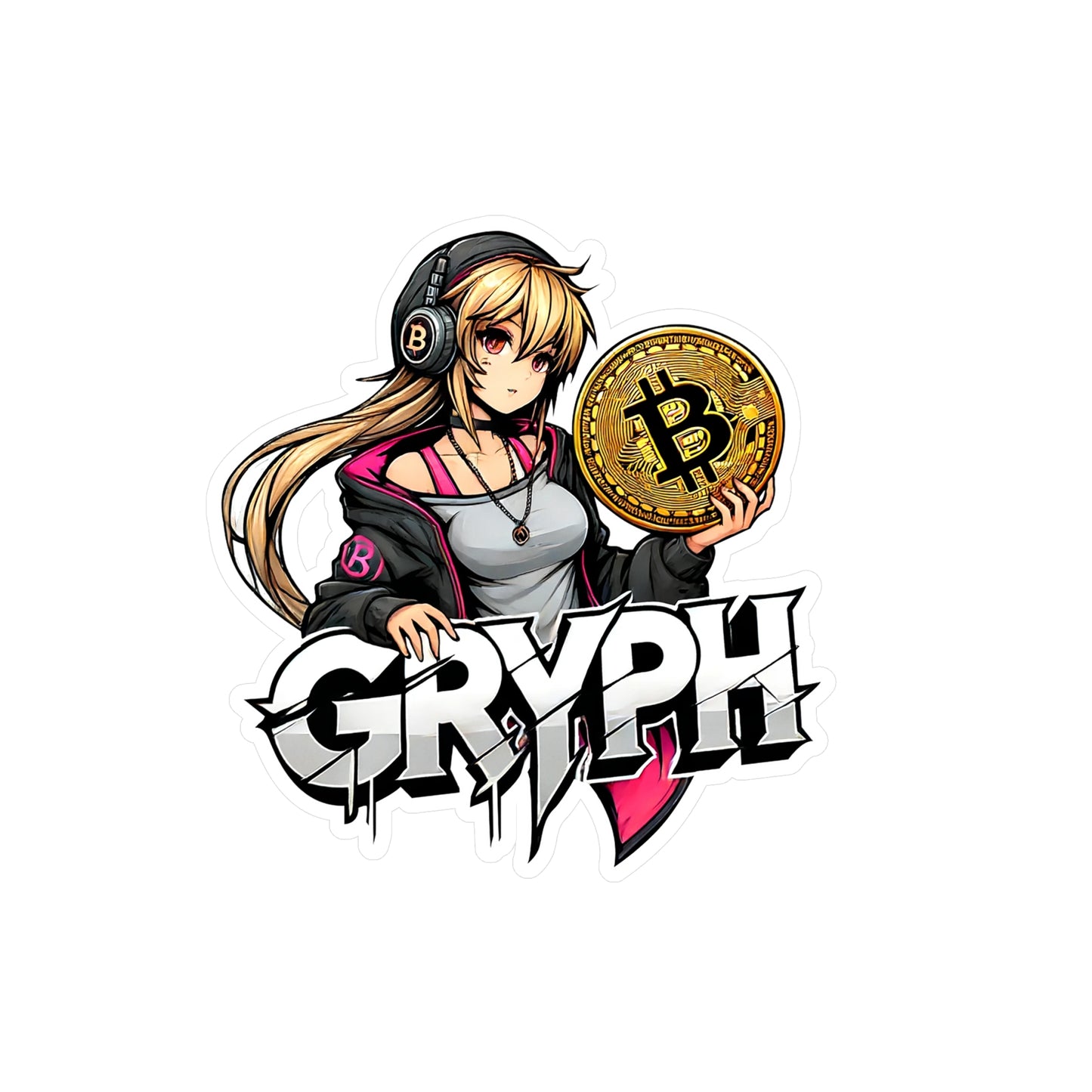 Crypto Guardian Vinyl Kiss Cut Decal