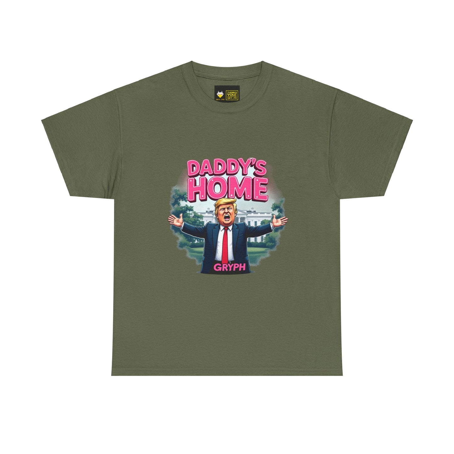 Satirical Trump Daddy's Home Unisex Tee Gryph Exclusive