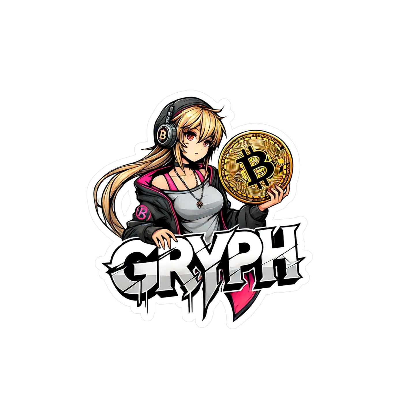 Crypto Guardian Vinyl Kiss Cut Decal