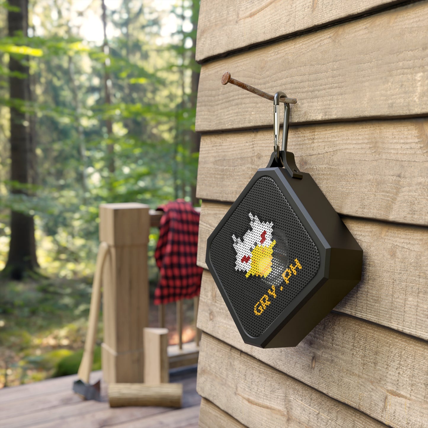 Gryph Logo Outdoor Bluetooth Speaker