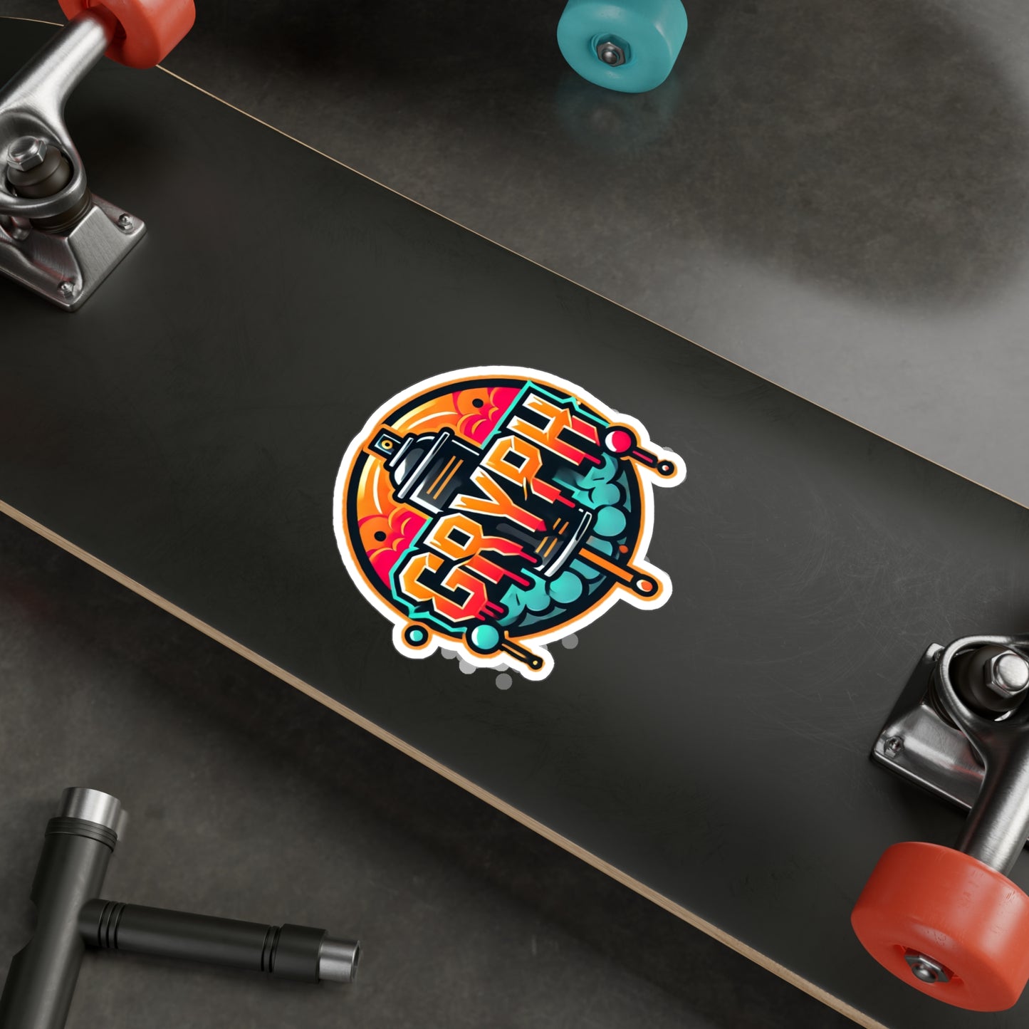 Spray Tag Vinyl Die-Cut Sticker