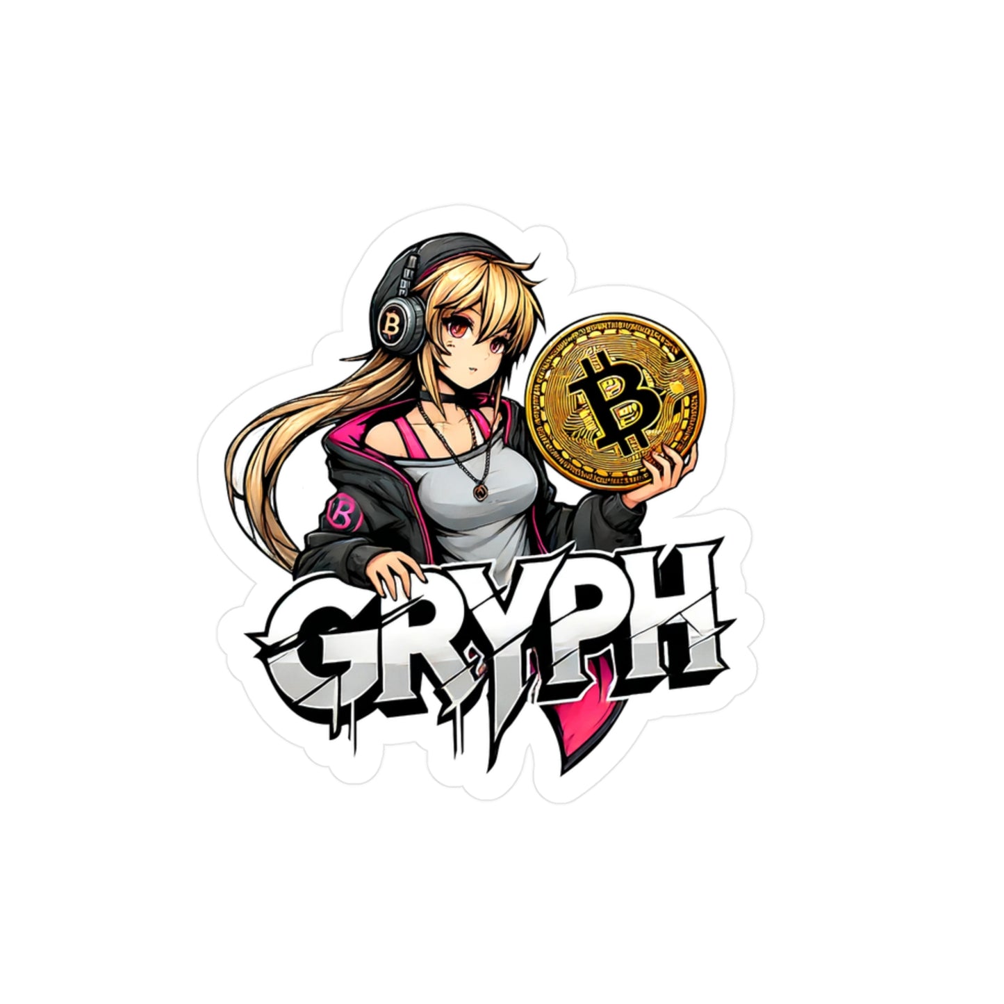 Crypto Guardian Vinyl Kiss Cut Decal