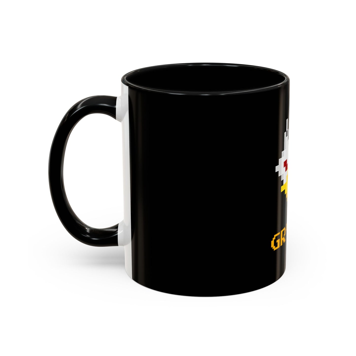 Gryph Logo Black Coffee Mug (11, 15oz)