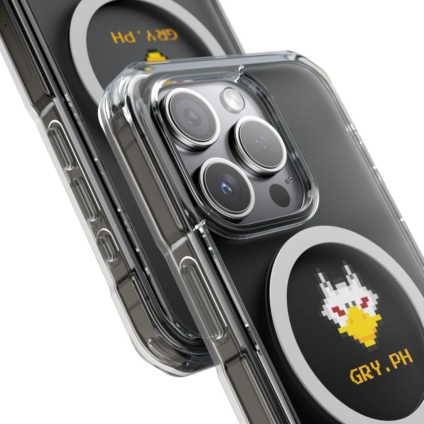 Gryph Logo Magnetic Clear Impact Cases