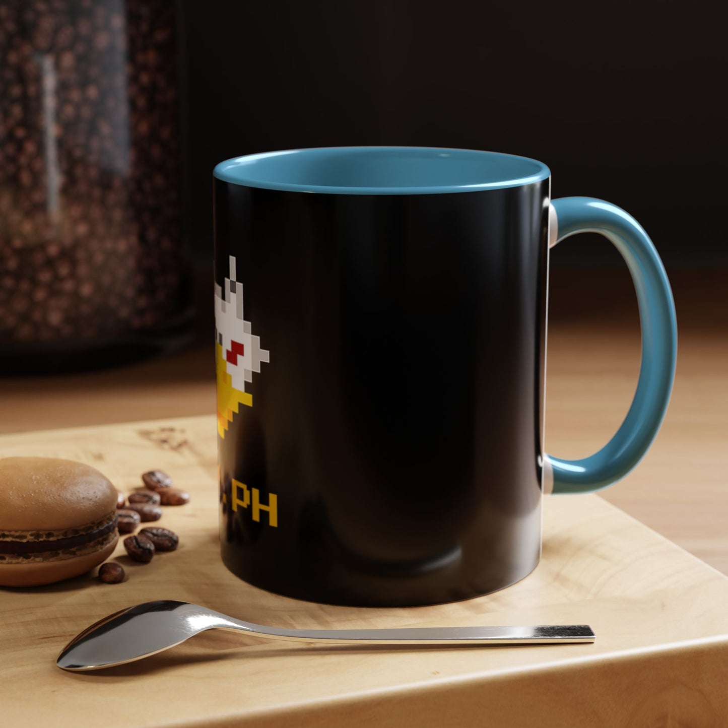 Gryph Logo Black Coffee Mug (11, 15oz)