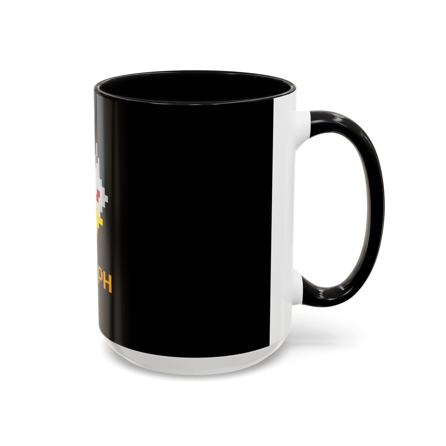 Gryph Logo Black Coffee Mug (11, 15oz)