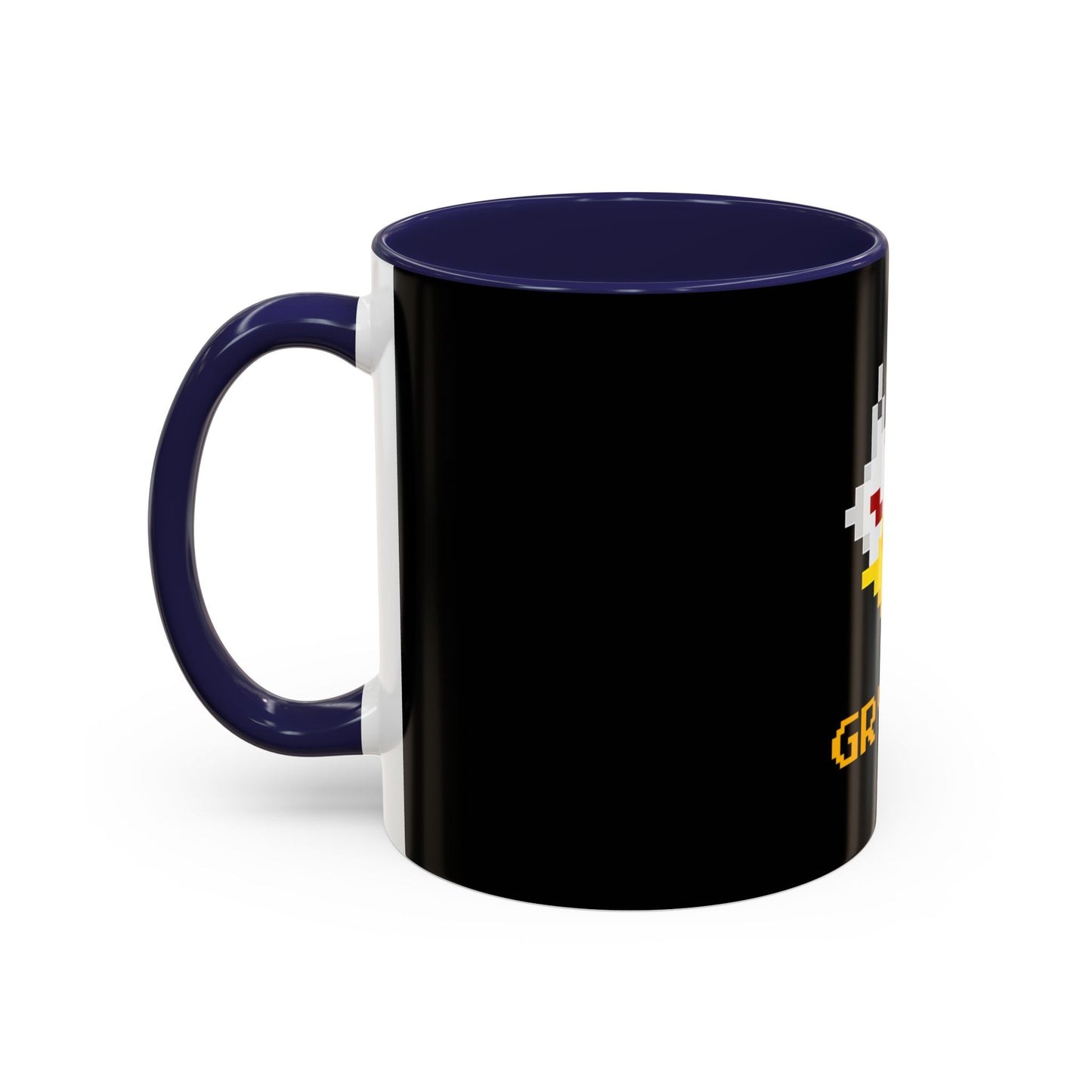 Gryph Logo Black Coffee Mug (11, 15oz)