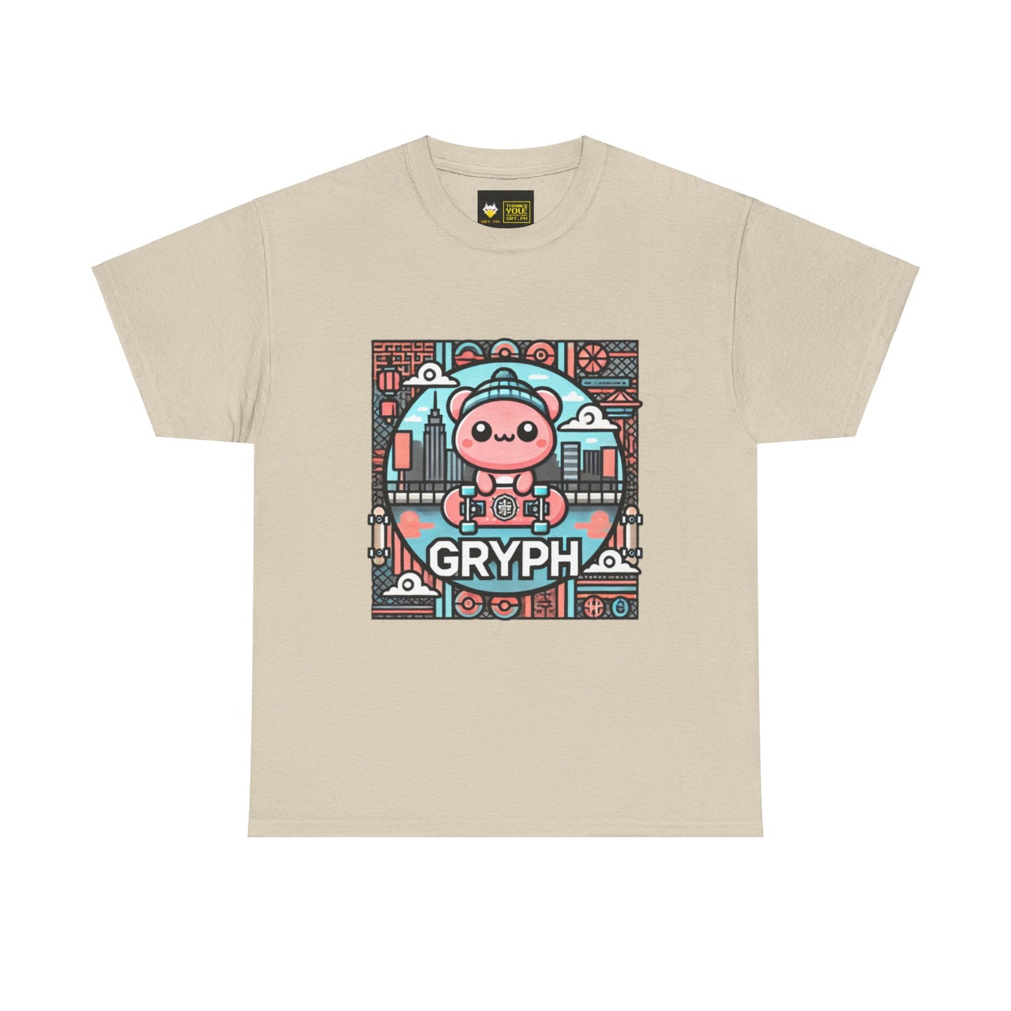 Kawaii Skater Bear Tee