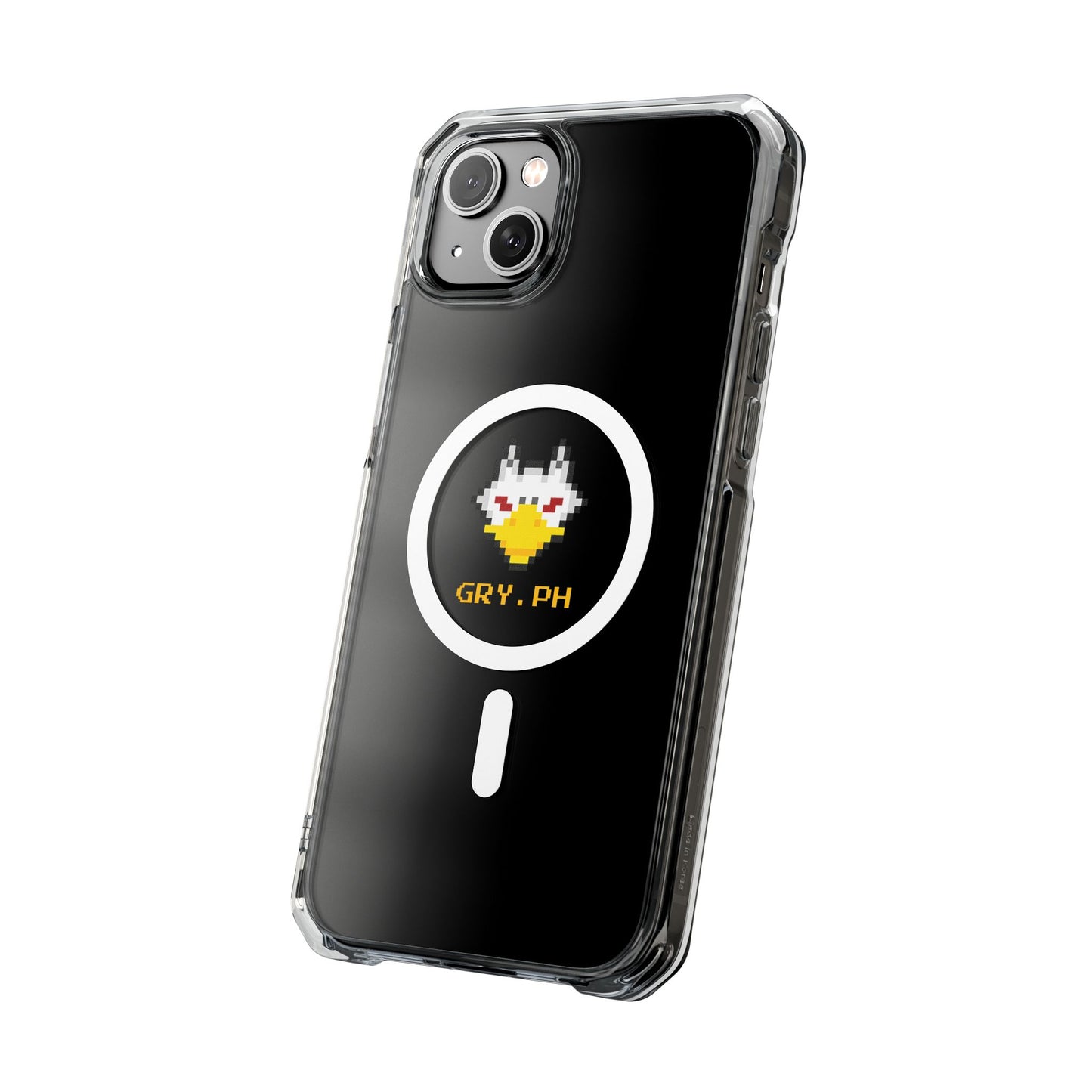 Gryph Logo Magnetic Clear Impact Cases