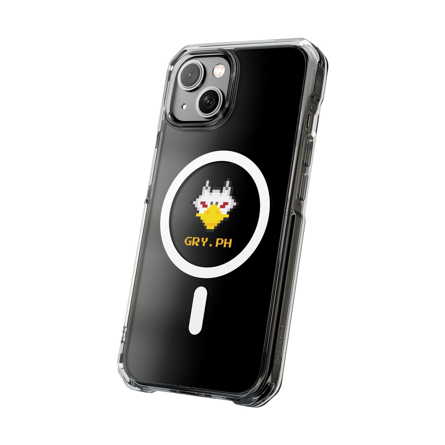 Gryph Logo Magnetic Clear Impact Cases