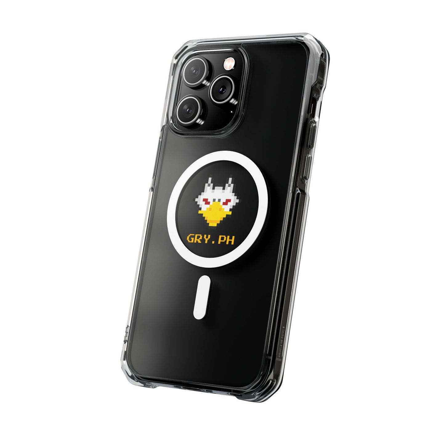 Gryph Logo Magnetic Clear Impact Cases