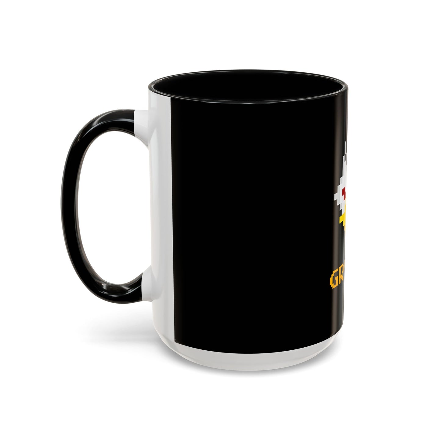 Gryph Logo Black Coffee Mug (11, 15oz)