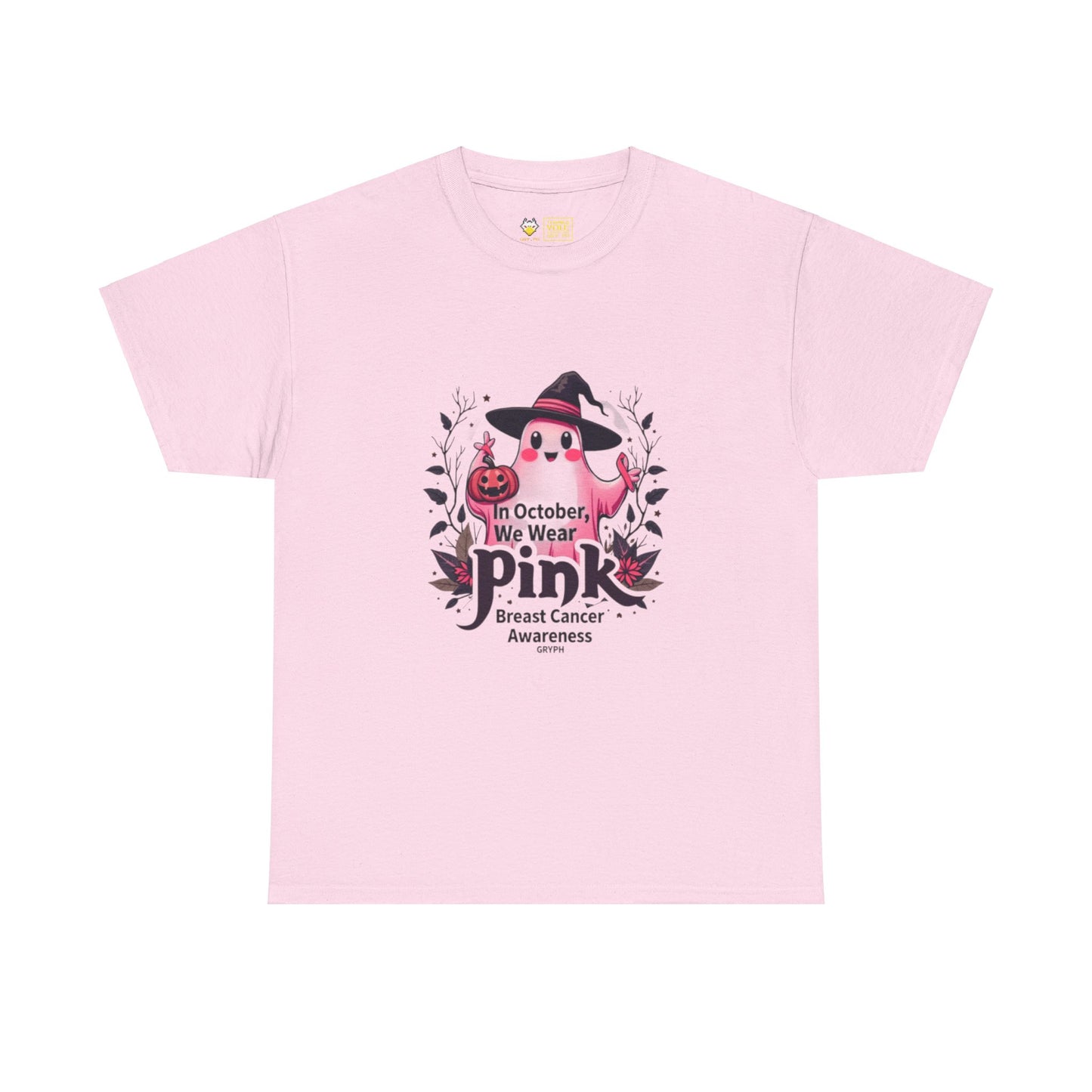 October Ghosts in Pink Tee