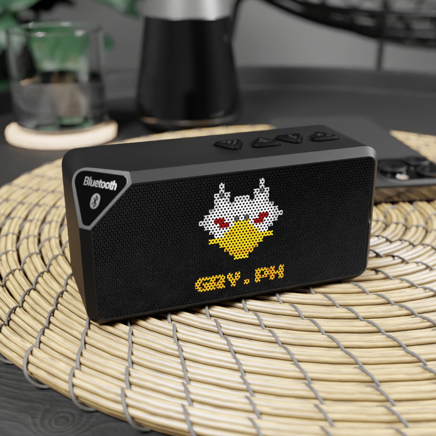 Gryph Logo Jabba Bluetooth Speaker