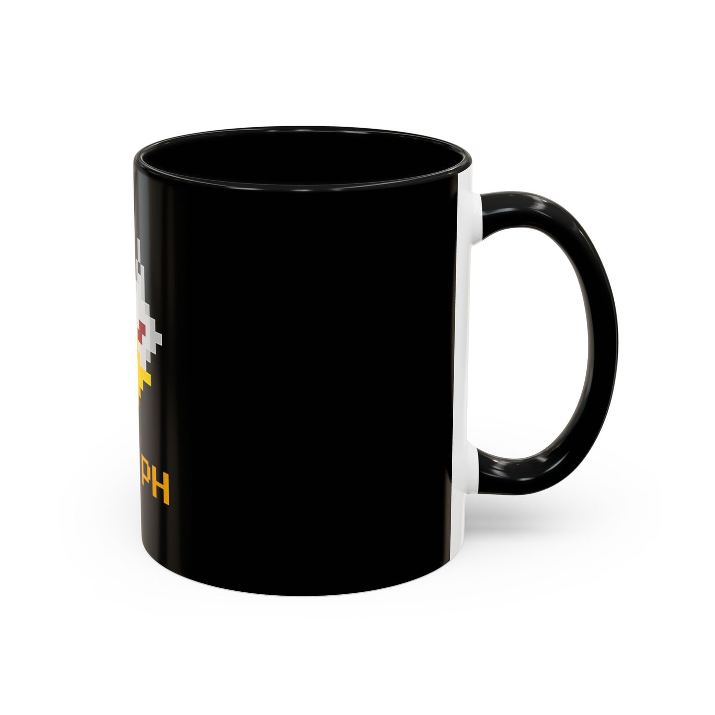 Gryph Logo Black Coffee Mug (11, 15oz)