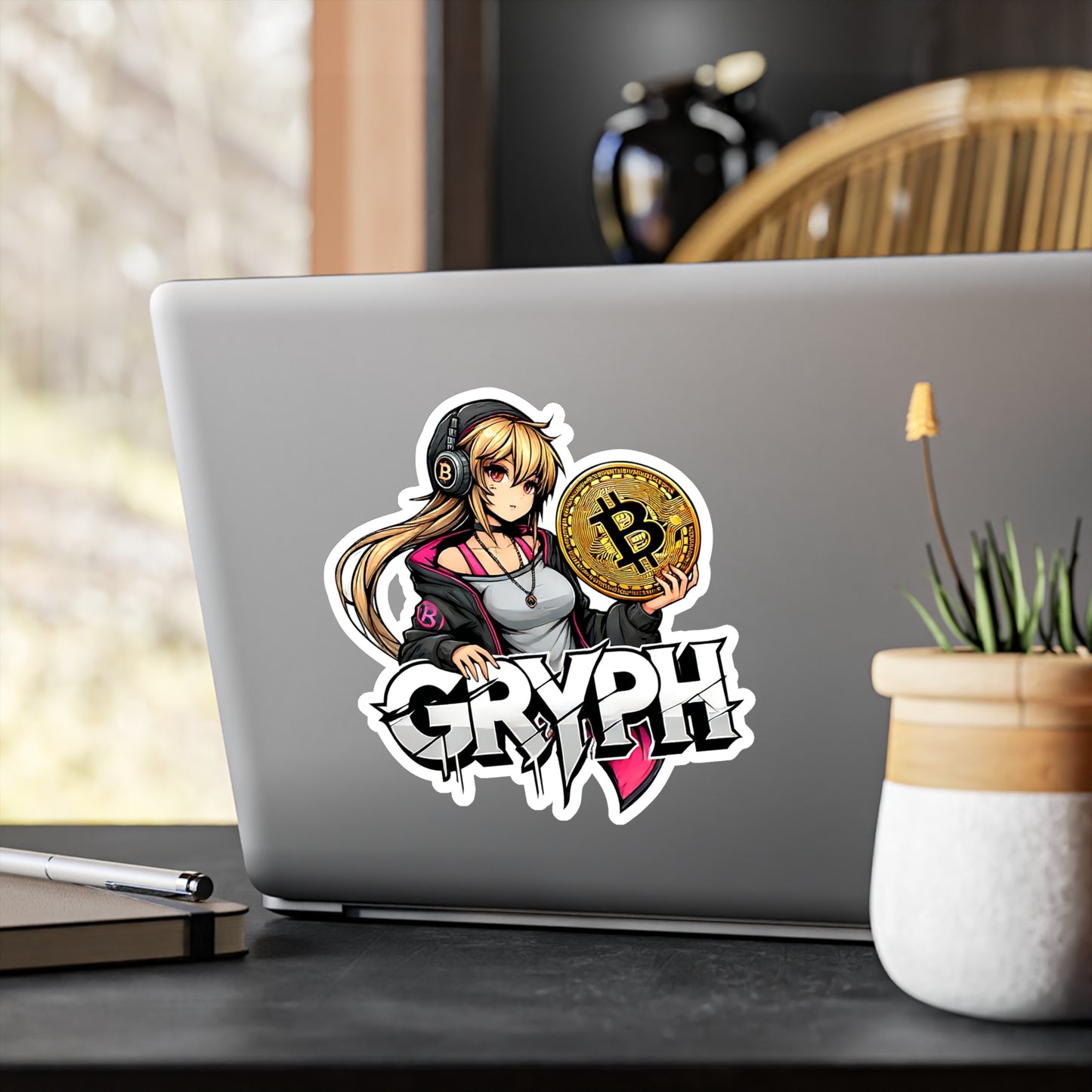 Crypto Guardian Vinyl Kiss Cut Decal