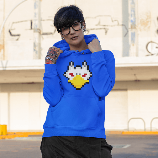 Gryph Logo Unisex Sponge Fleece Pullover Hoodie