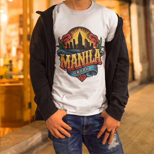 Manila Skyline Tee