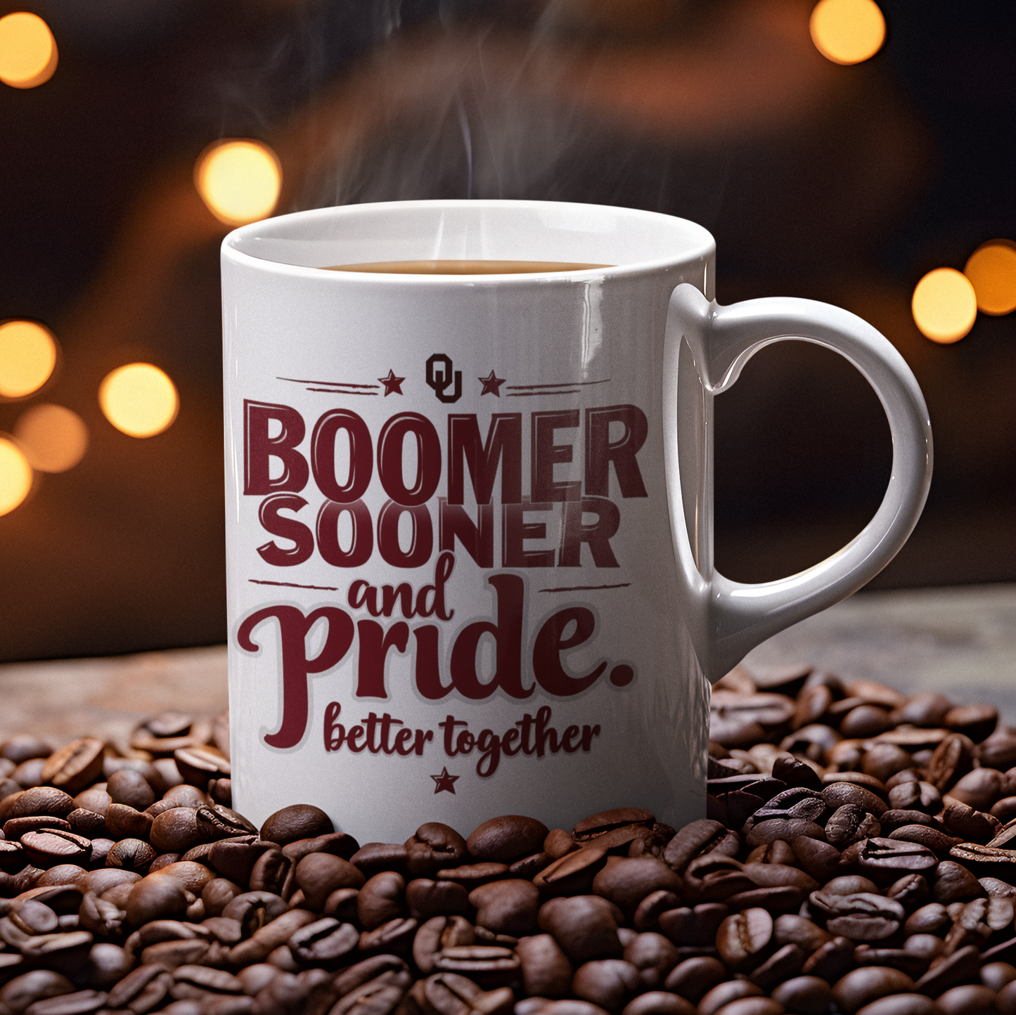 Boomer Sooner Pride Mug