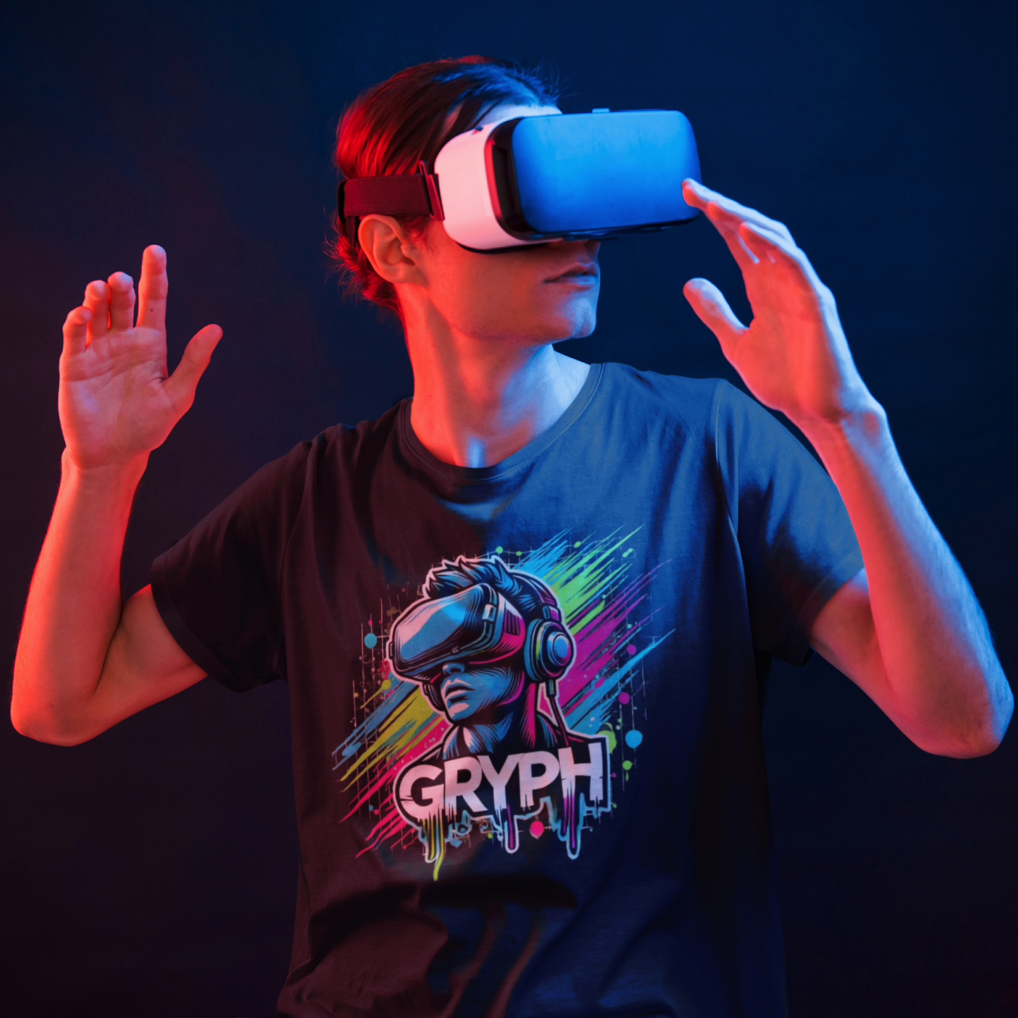 Neon VR Vision Tee