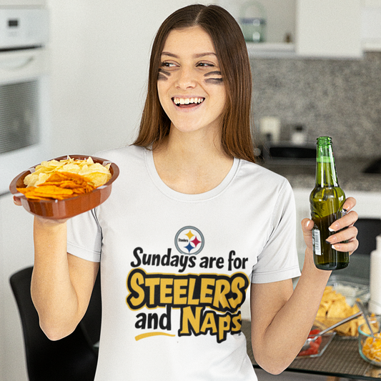 Steelers & Naps Tee