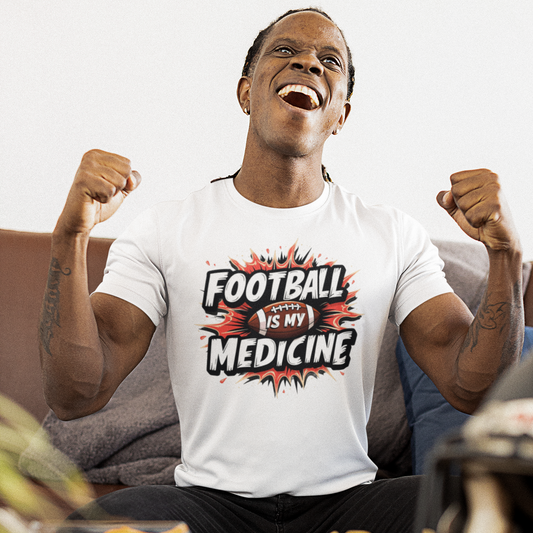 Football is My Medicine Tee