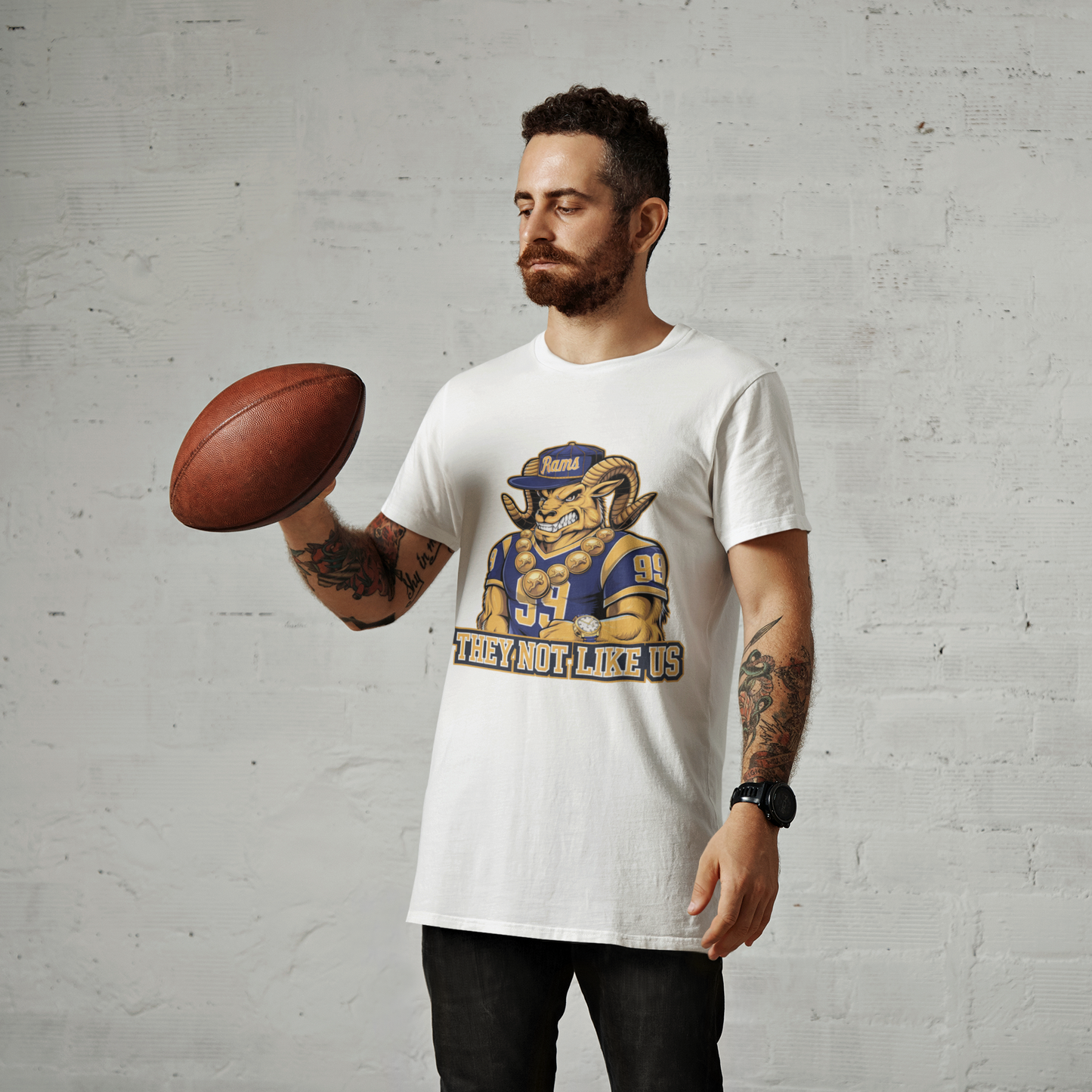 LA Rams They Not Like Us Tee - Style B